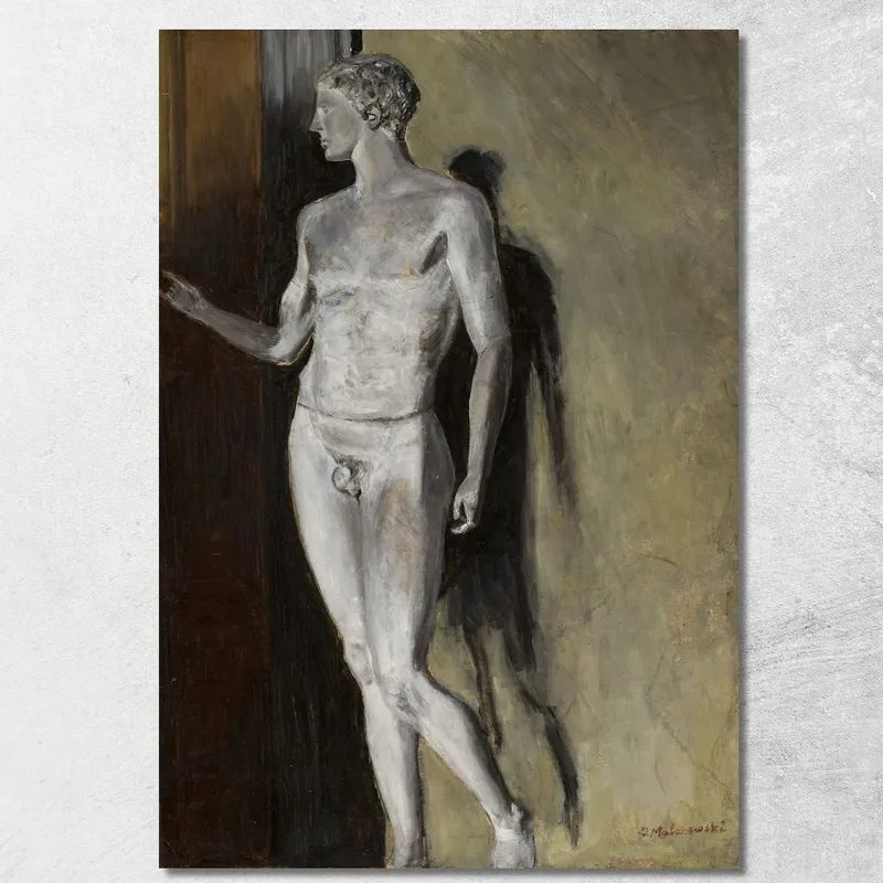 Etude D'Une Sculpture Classique Jacek Malczewski