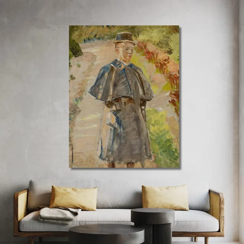 Niño En El Jardin Jacek Malczewski