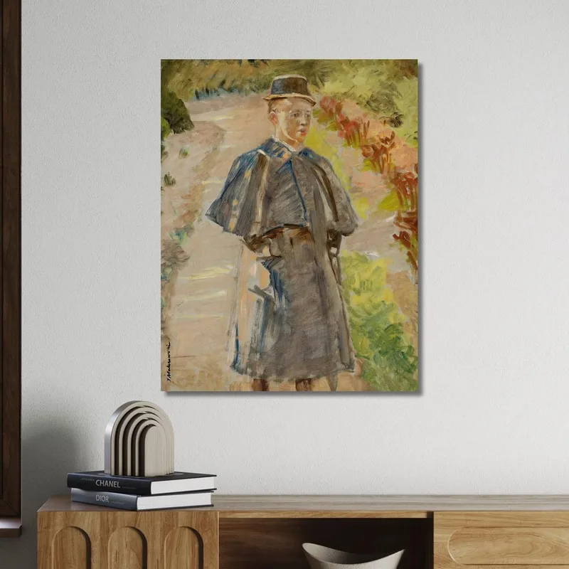 Niño En El Jardin Jacek Malczewski