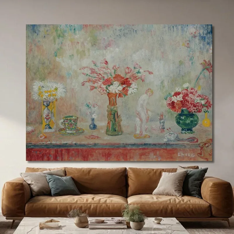 Nature Morte Fantastique James Ensor