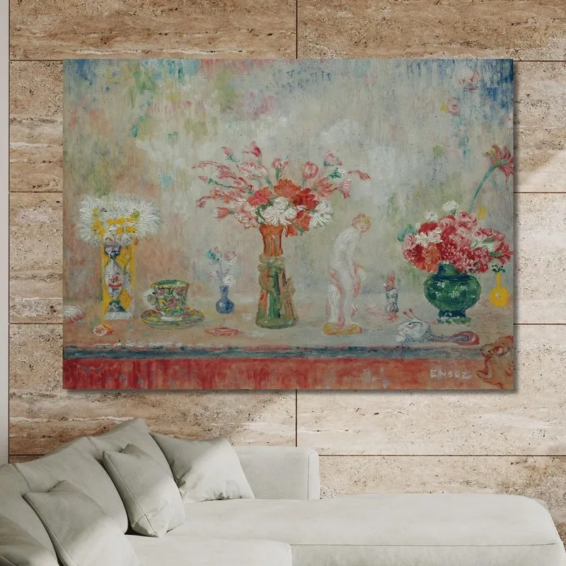 Nature Morte Fantastique James Ensor