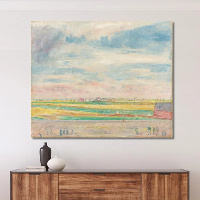 Die Haute Barrière Außerhalb Von Ostende James Ensor