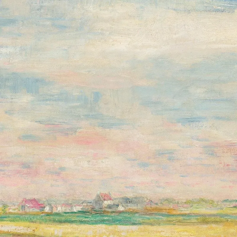 Die Haute Barrière Außerhalb Von Ostende James Ensor