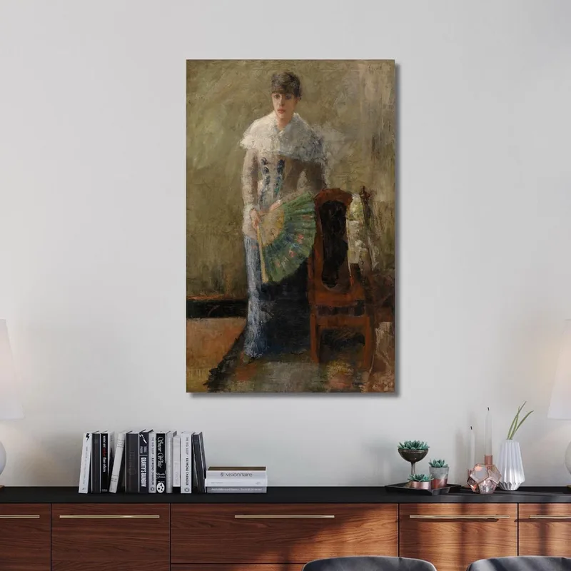 La Dame À L'Éventail James Ensor