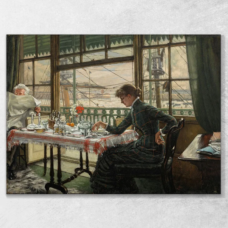 Zimmer Mit Blick Auf Den Hafen James Tissot