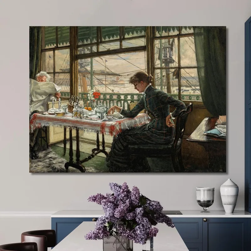 Zimmer Mit Blick Auf Den Hafen James Tissot