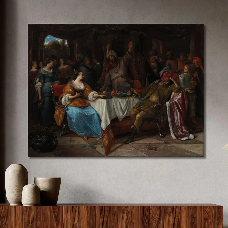 Ester Asuero Y Amán Jan Steen