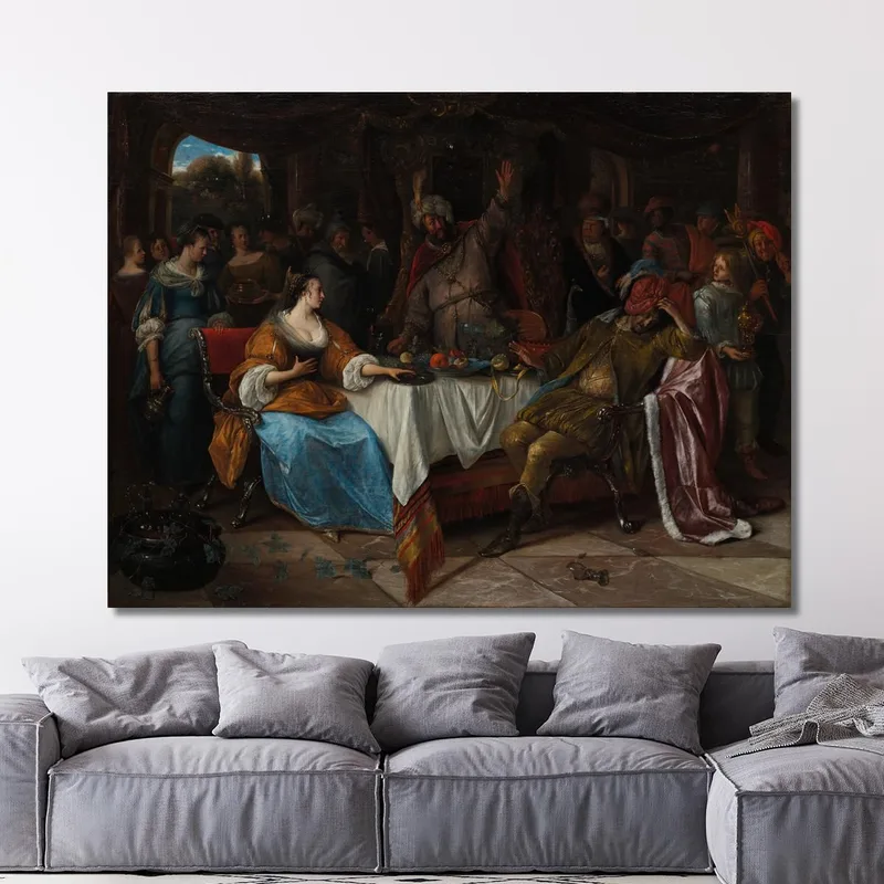 Ester Asuero Y Amán Jan Steen