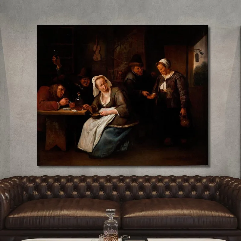 Scène De Taverne Jan Steen