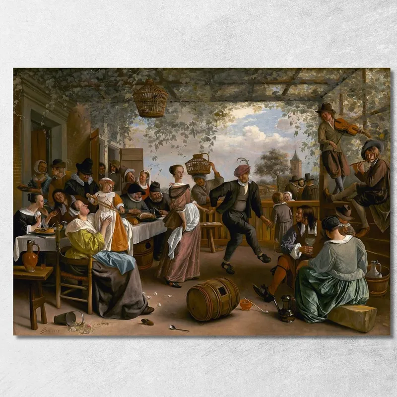 The Dancing Couple Jan Steen