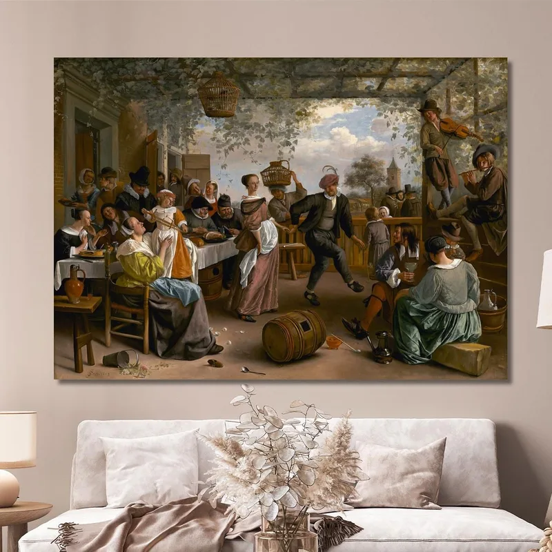 The Dancing Couple Jan Steen