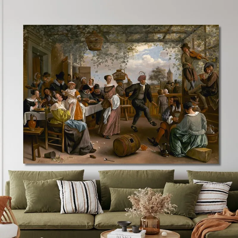 The Dancing Couple Jan Steen