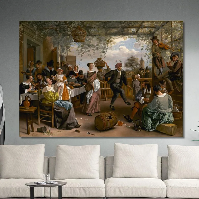 The Dancing Couple Jan Steen