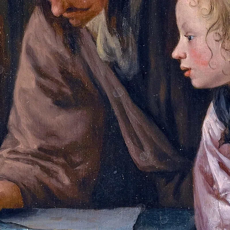The Drawing Lesson Jan Steen