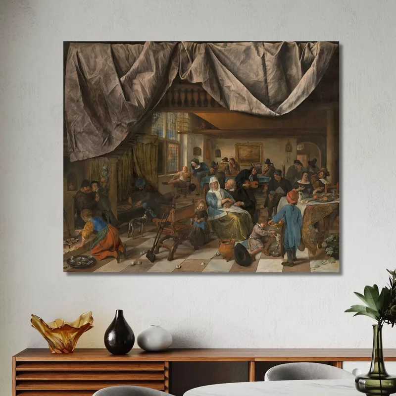 La Vida Del Hombre Jan Steen