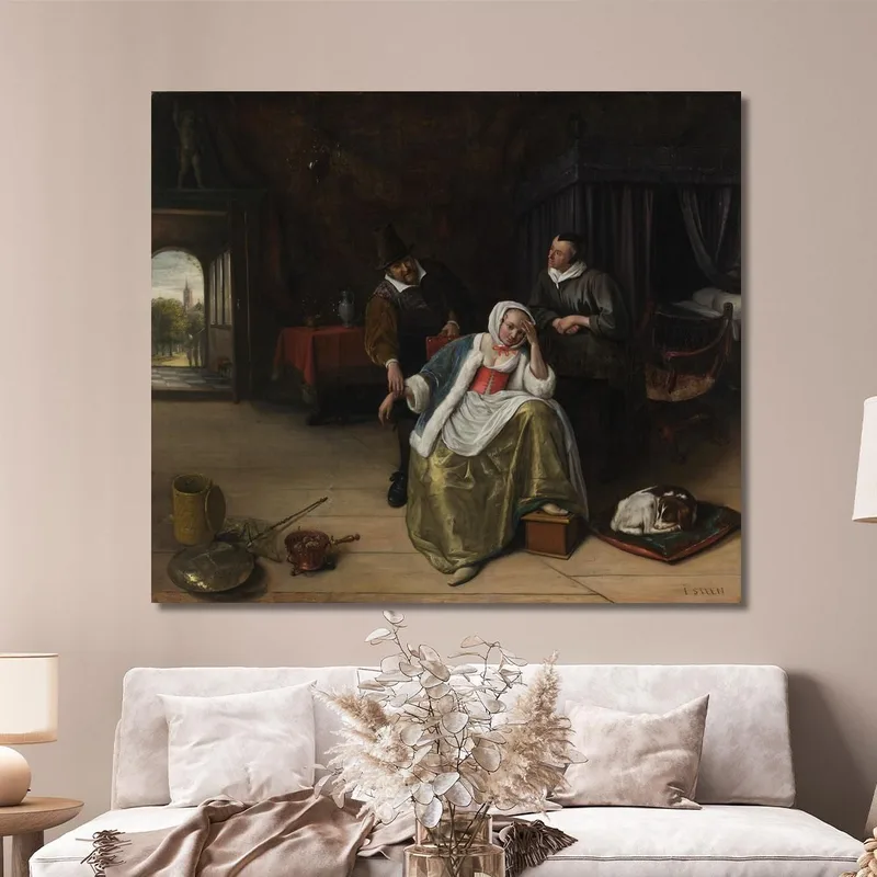 La Doncella Enamorada Jan Steen