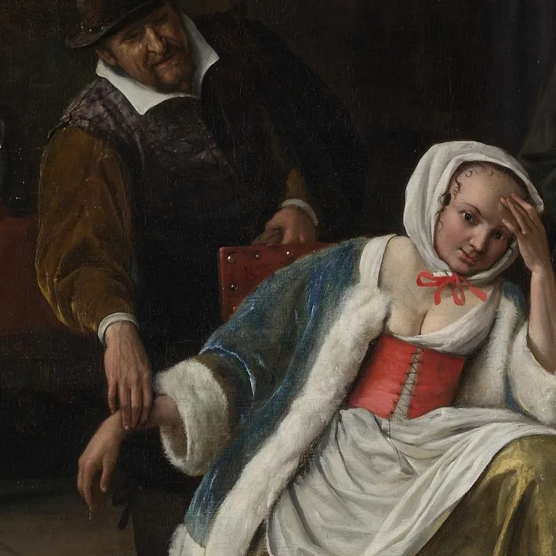 La Doncella Enamorada Jan Steen
