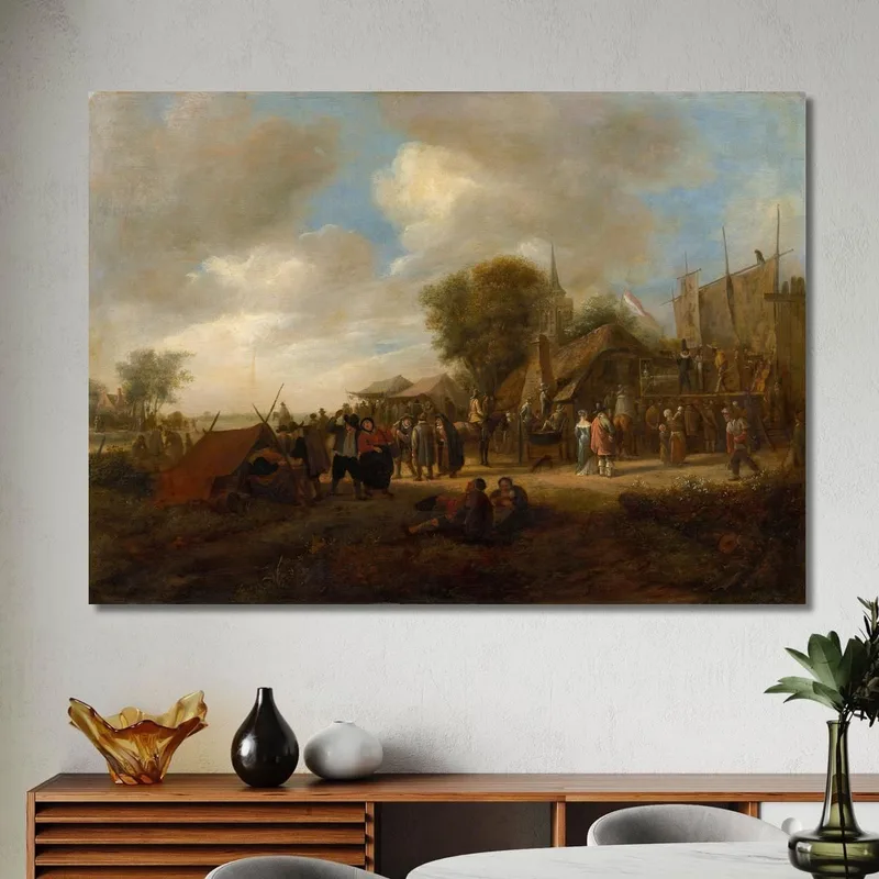 Feria Del Pueblo Jan Steen