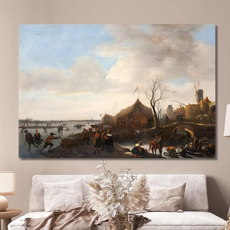 Escena Invernal Jan Steen