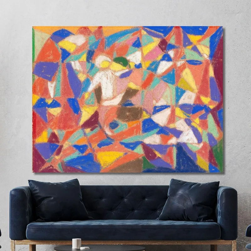 Figurative Composition Adolf Hölzel