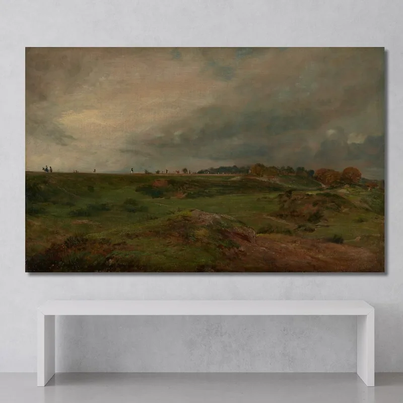 Une Route À Travers Hampstead Heath John Constable