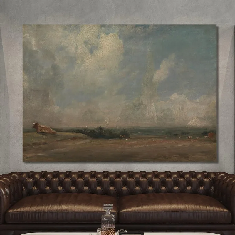 Vue Depuis Hampstead Heath John Constable
