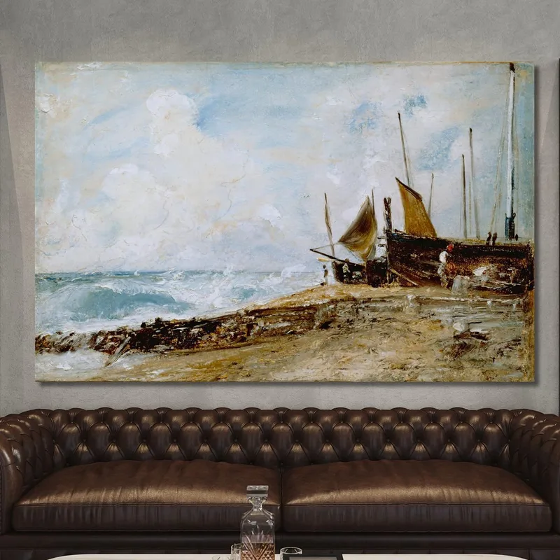 Coast Scene Near Brighton John Constable