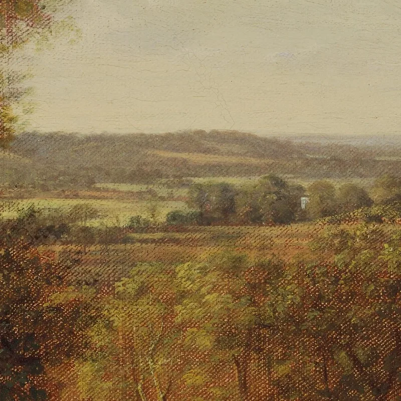 Valle De Dedham John Constable