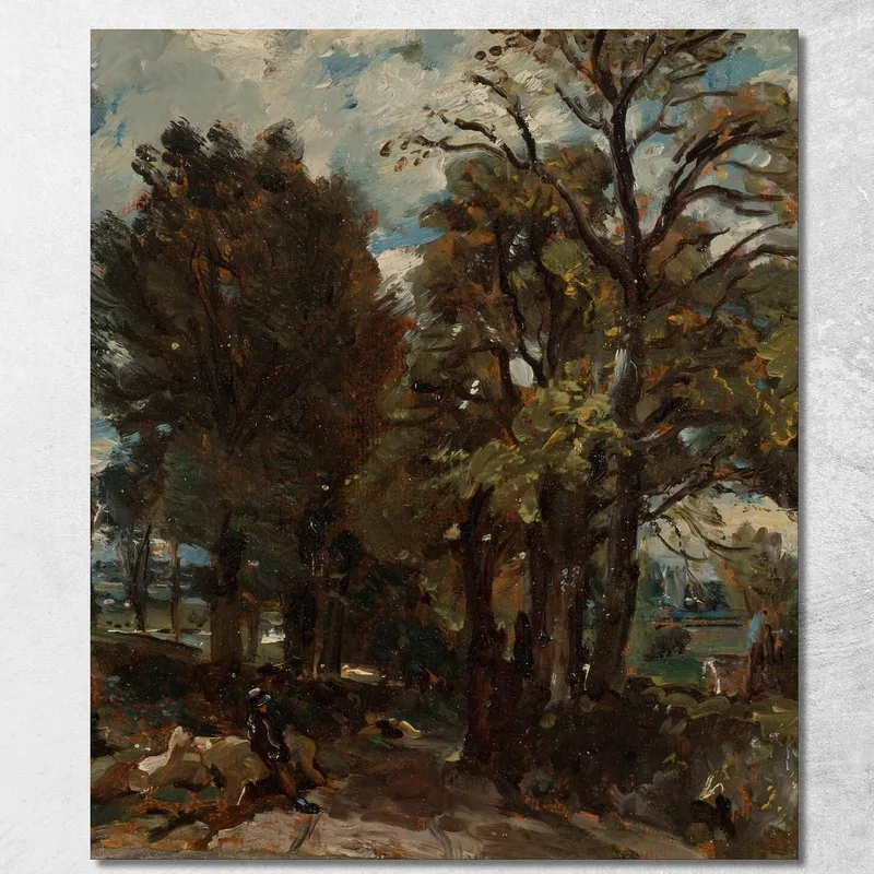 Fen Lane East Bergholt John Constable
