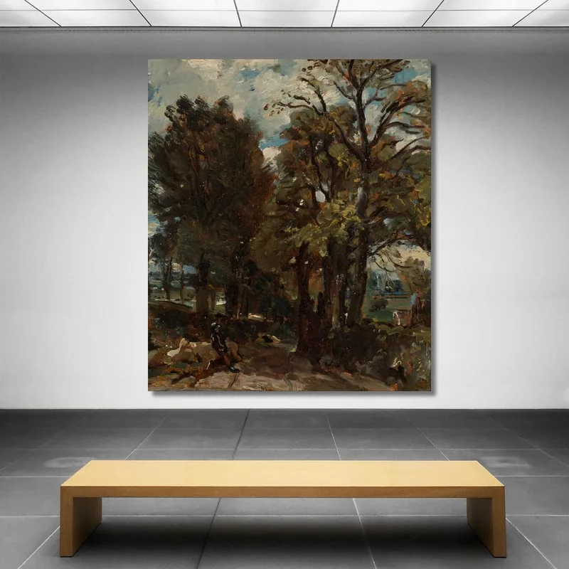 Fen Lane East Bergholt John Constable