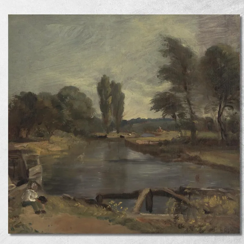 Écluse De Flatford John Constable