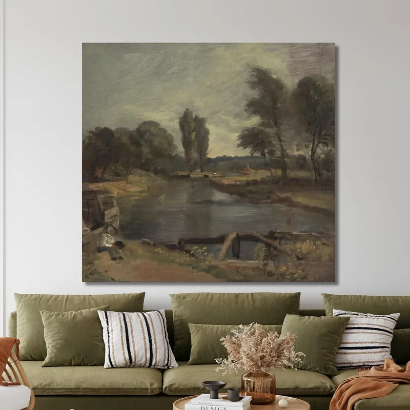 Écluse De Flatford John Constable