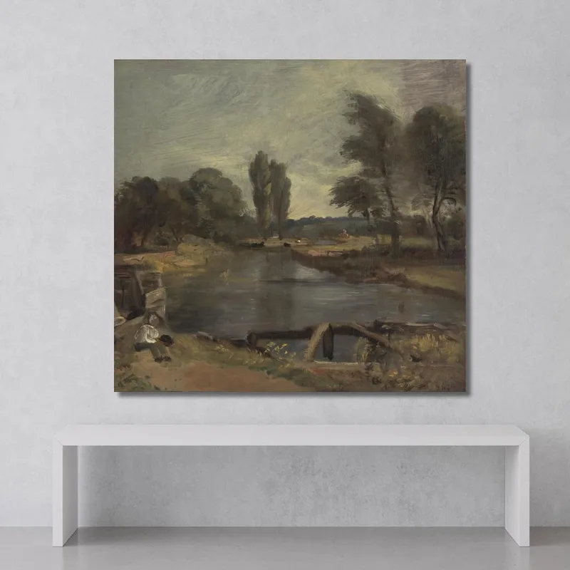 Écluse De Flatford John Constable