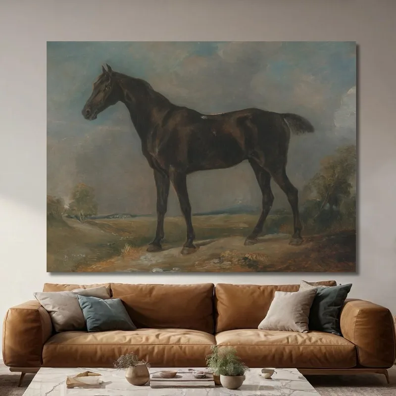 Le Cheval Noir De Golding Constable John Constable