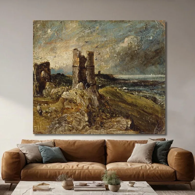 Castello Di Hadleigh John Constable