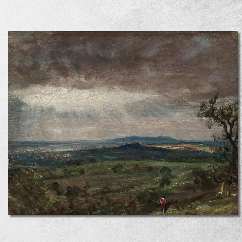 Hampstead Heath Guardando Verso Harrow John Constable