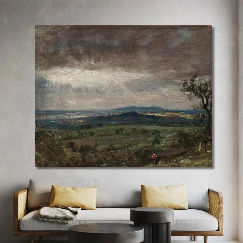Hampstead Heath Guardando Verso Harrow John Constable
