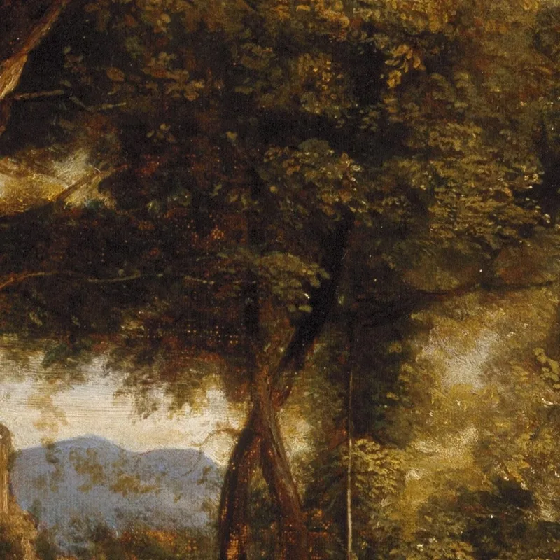 Paesaggio Con Pastore E Capre John Constable