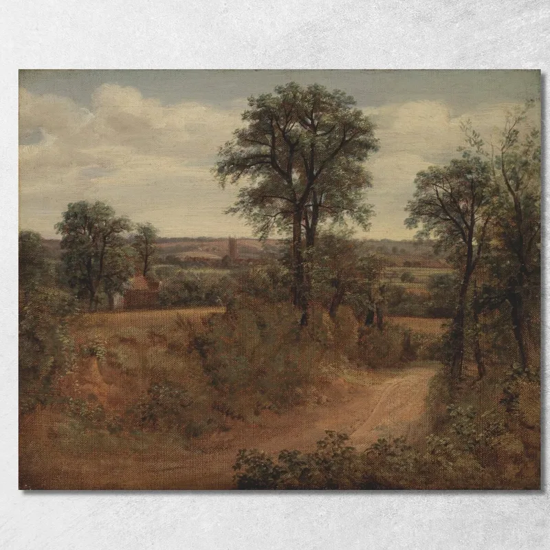 Lane Near Dedham John Constable