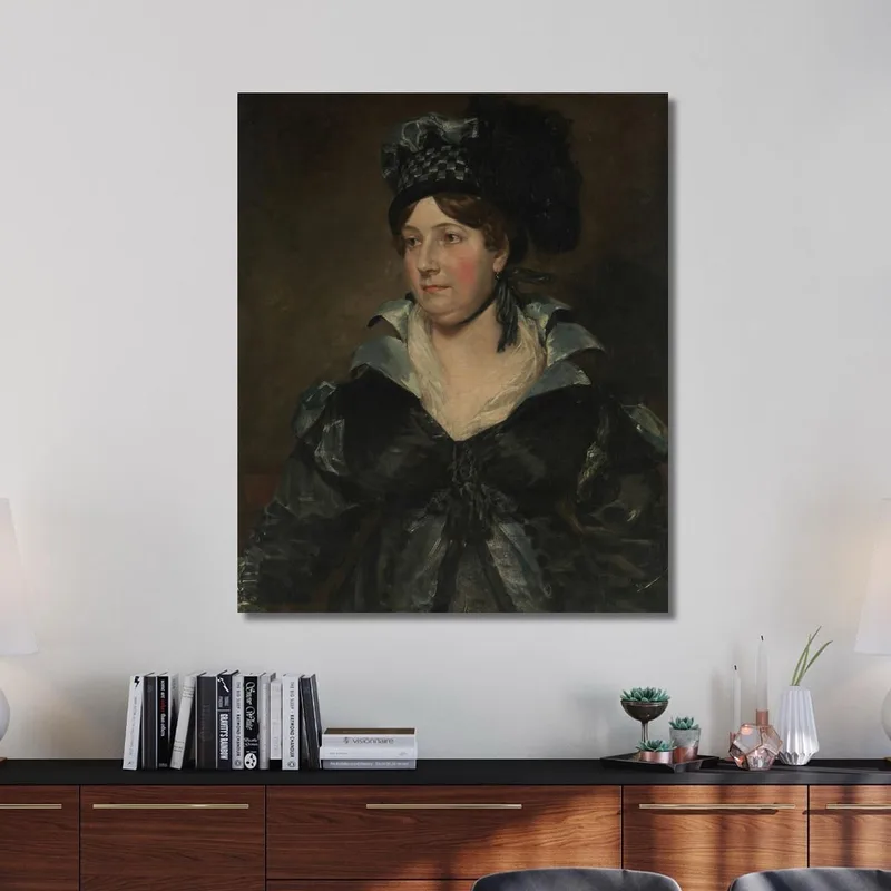 Mme James Pulham Sr. (Frances Amys Ca. 1766-1856) John Constable