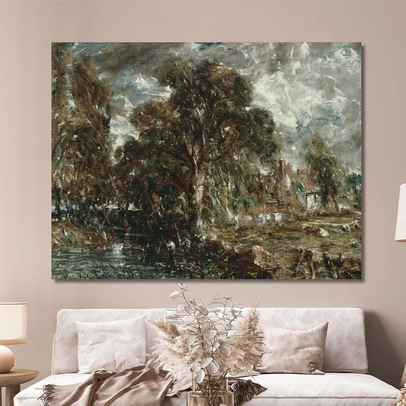 On The River Stour John Constable