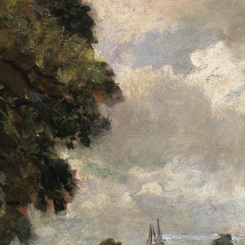 Cathédrale De Salisbury Depuis Lower Marsh Close John Constable