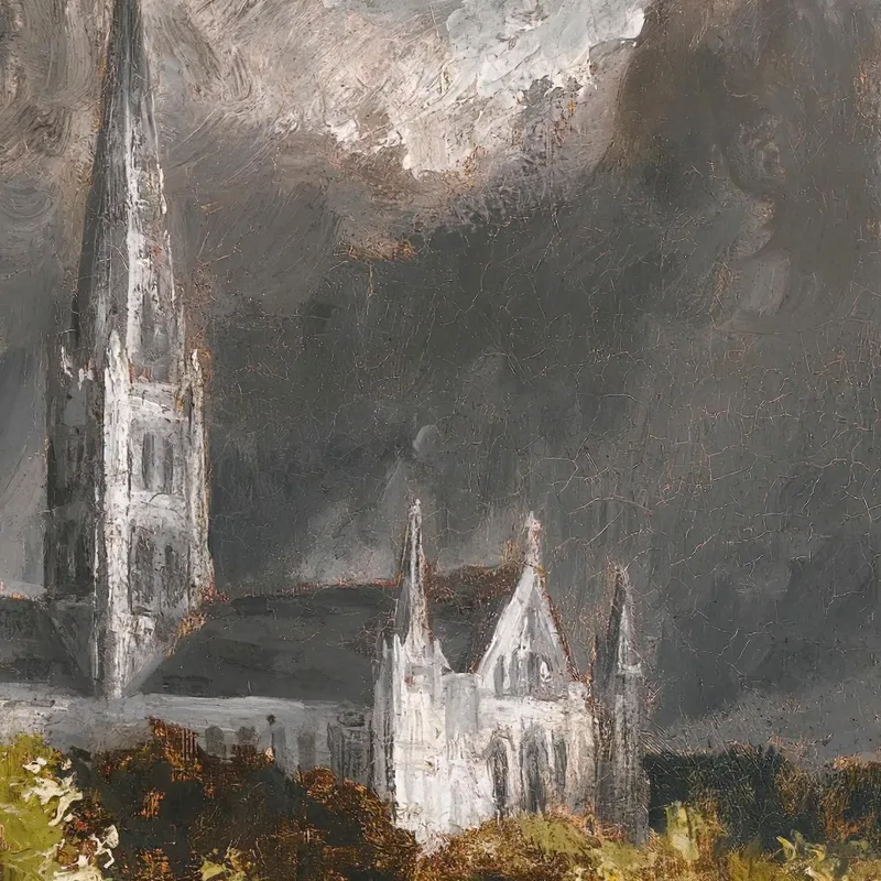 Catedral De Salisbury Desde Los Prados John Constable