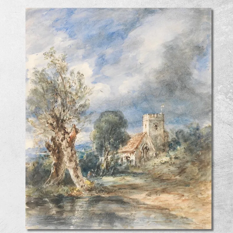 Iglesia De Stoke Poges John Constable