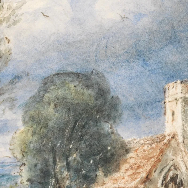 Iglesia De Stoke Poges John Constable