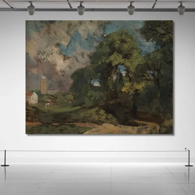Stoke-By-Nayland John Constable