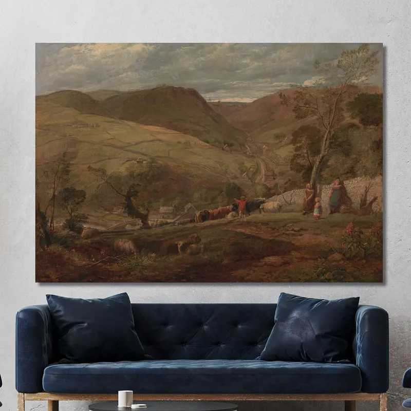 Hanson Toot Vue À Dovedale John Linnell