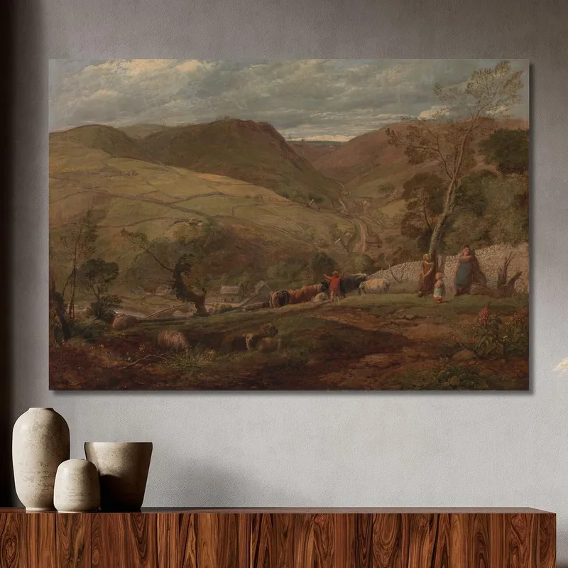 Hanson Toot Vue À Dovedale John Linnell