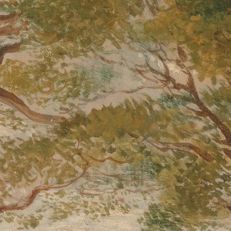 Paysage Avec Figures John Linnell