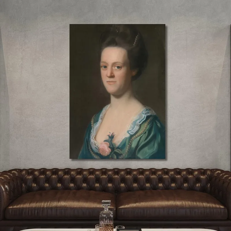 Elizabeth Green  Mrs. Ebenezer Storer Ii John Singleton Copley